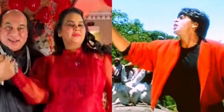 شاہ رُخ خان کے ’چھّیاں چھّیاں‘ کا چاہت فتح علی خان والا نیا ورژن وائرل