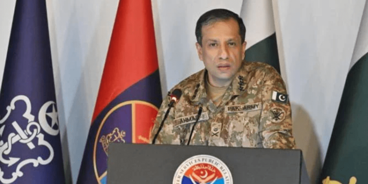 ڈی جی آئی ایس پی آر لیفٹیننٹ جنرل احمد شریف چوہدری آج اہم پریس کانفرنس کرینگے