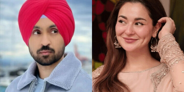 ہانیہ عامر دلجیت دوسانجھ کی فلم سے آوٹ، پاکستانی مداح خوش؟