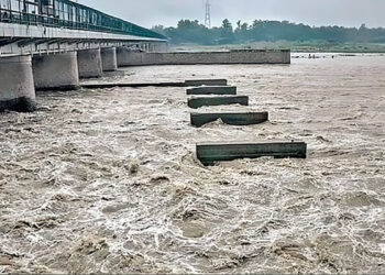 دریائے چناب میں انتہائی اونچے درجے کا سیلاب