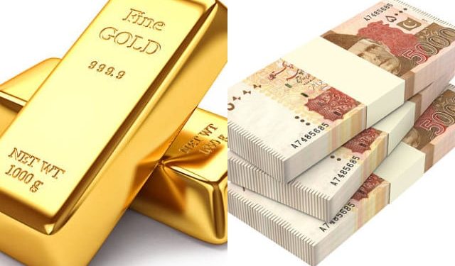 سونے کی قیمت ایک مرتبہ پھر بڑا اضافہ