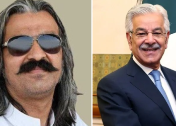 گنڈاپور کی خطرناک تقریر پر خواجہ آصف نے جواب دے دیا