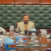 صوبائی وزیر بلدیات سید ناصر حسین شاہ نے کمشنر کراچی کے دفتر میں ایک اعلی سطحی اجلاس کی صدارت کی