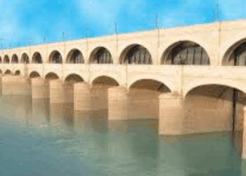 کشمور: گڈو بیراج کے مقام پر درمیانے درجے کا سیلاب